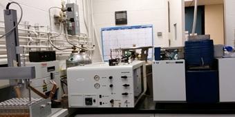 GV Instruments IsoPrime™ stable isotope ratio mass spectrometer with universal triple collector